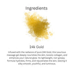 Khadi 24K Gold Face Gel for Glowing & Brightening Skin | Hydrating Gel for Dull & Tired-Looking Skin | Lightweight, Non-Sticky & Non-Greasy Face Moisturizer | For Men & Women | 50 gm