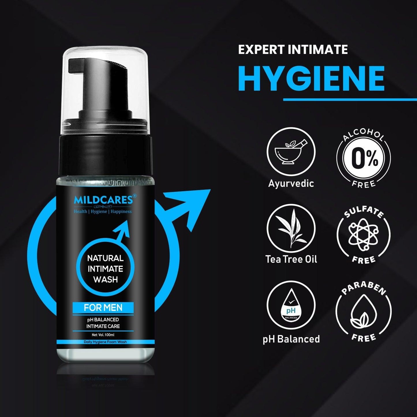 Mildcares Intimate Men's Wash
