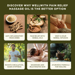 WellWith Ayurvedic Pain Relief (Massage) Oil (100ml)