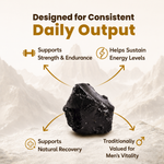 Herbs O' Shrubs Shilajit Pro Snap Sachet | Ayurvedic Resin for Energy, Strength, Stamina & Vitality | Fulvic Acid & Minerals | Instant On-the-Go Male Wellness, 30 Sachets