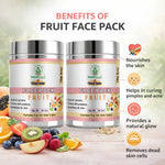 Bhudevam naturals Khadi Herbal Fruit Face Pack for Soft, Smooth & Radiant Skin- 100GM (Pack of 2)
