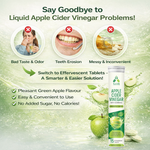NAVR Apple Cider Vinegar & Moringa Effervescent Tablets for Weight Loss - 15ct