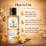 Bhudevam Naturals Khadi Honey & Vanilla Shampoo – Mild, Nourishing Care for Daily Use- 210ML
