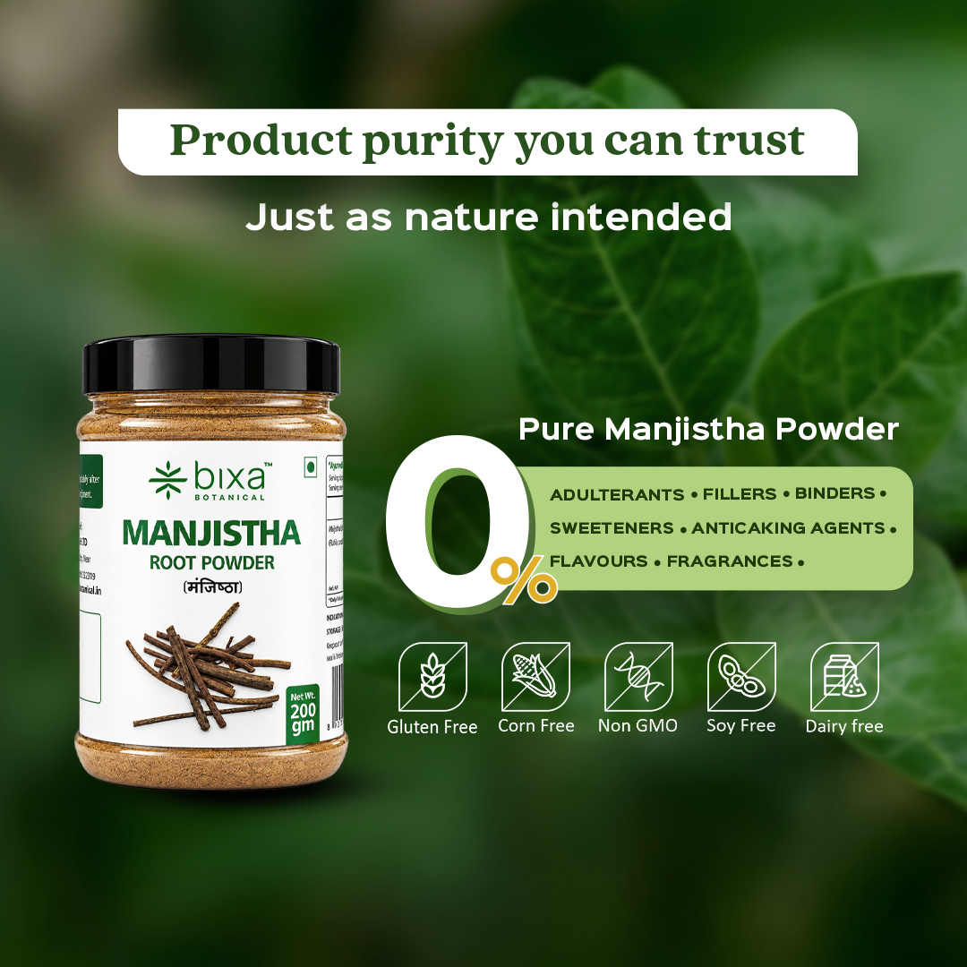 Bixa Botanical Manjistha Root Powder | 200 g