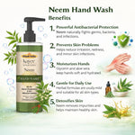 Kayee Ayurveda Neem Hand Wash | Herbal Neem Liquid Hand Wash for Gentle Everyday Cleansing | Natural Neem Hand Wash for Clean, Fresh & Soft-Feeling Hands | Daily Hand Hygiene & Herbal Personal Care | Suitable for Everyday Use | 500 ml