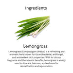 Khadi Lemongrass Essential Oil | Pure & Natural Lemongrass Oil for Face, Skin, Hair & Scalp Care | Essential Oil for Oily & Acne-Prone Skin | Refreshing Aromatherapy Oil | 15 ml