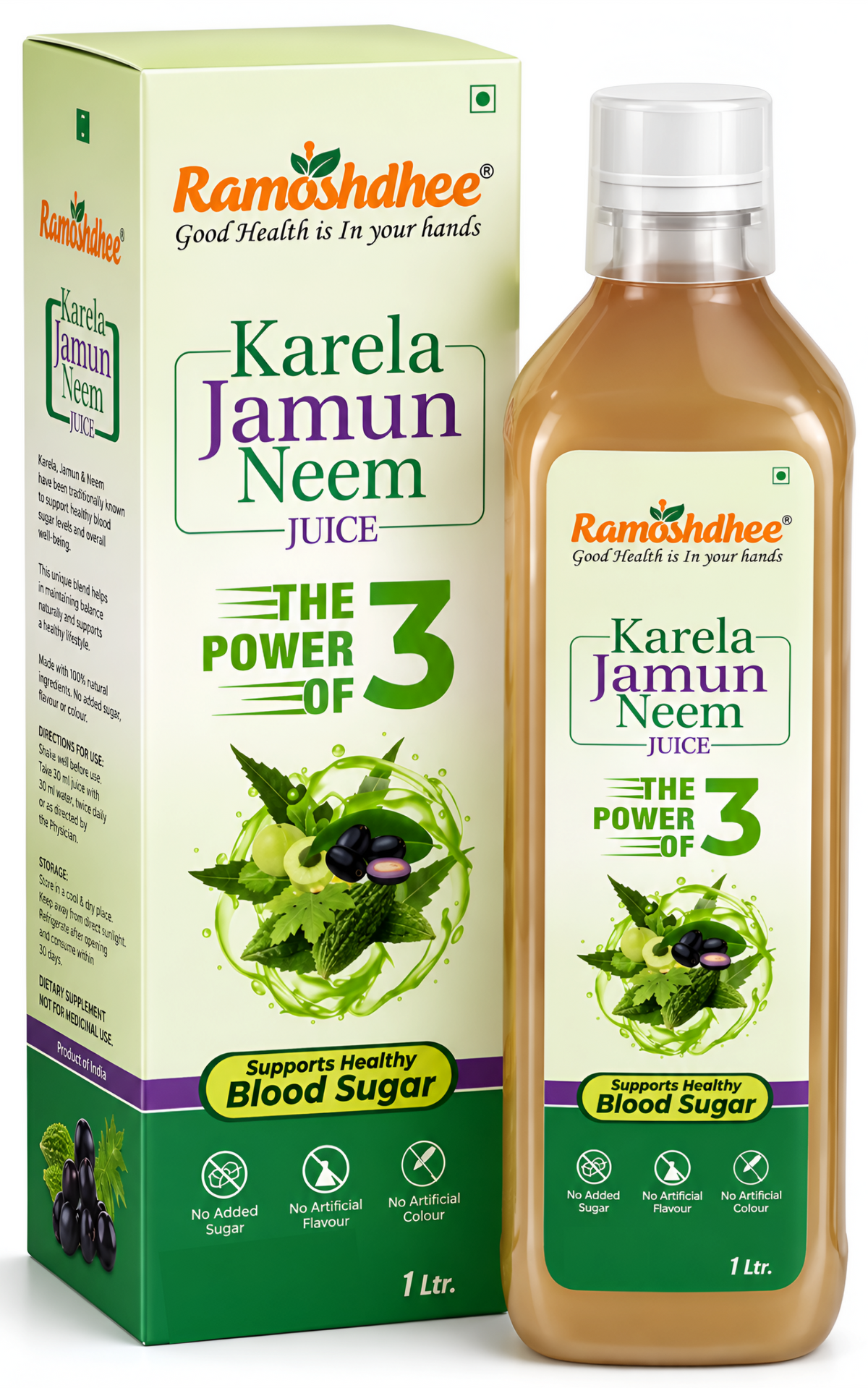 Ramoshdhee Karela Jamun Neem Juice 1L