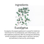 Khadi Eucalyptus Essential Oil | Pure & Natural Eucalyptus Oil for Body Care, Aromatherapy & Relaxation | Refreshing Herbal Essential Oil for Massage & Steam Inhalation | 15 ml