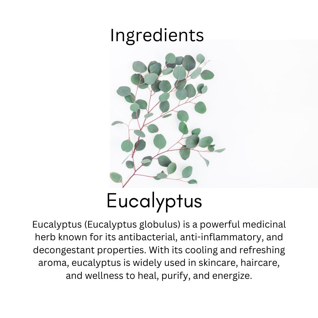 Khadi Eucalyptus Essential Oil | Pure & Natural Eucalyptus Oil for Body Care, Aromatherapy & Relaxation | Refreshing Herbal Essential Oil for Massage & Steam Inhalation | 15 ml