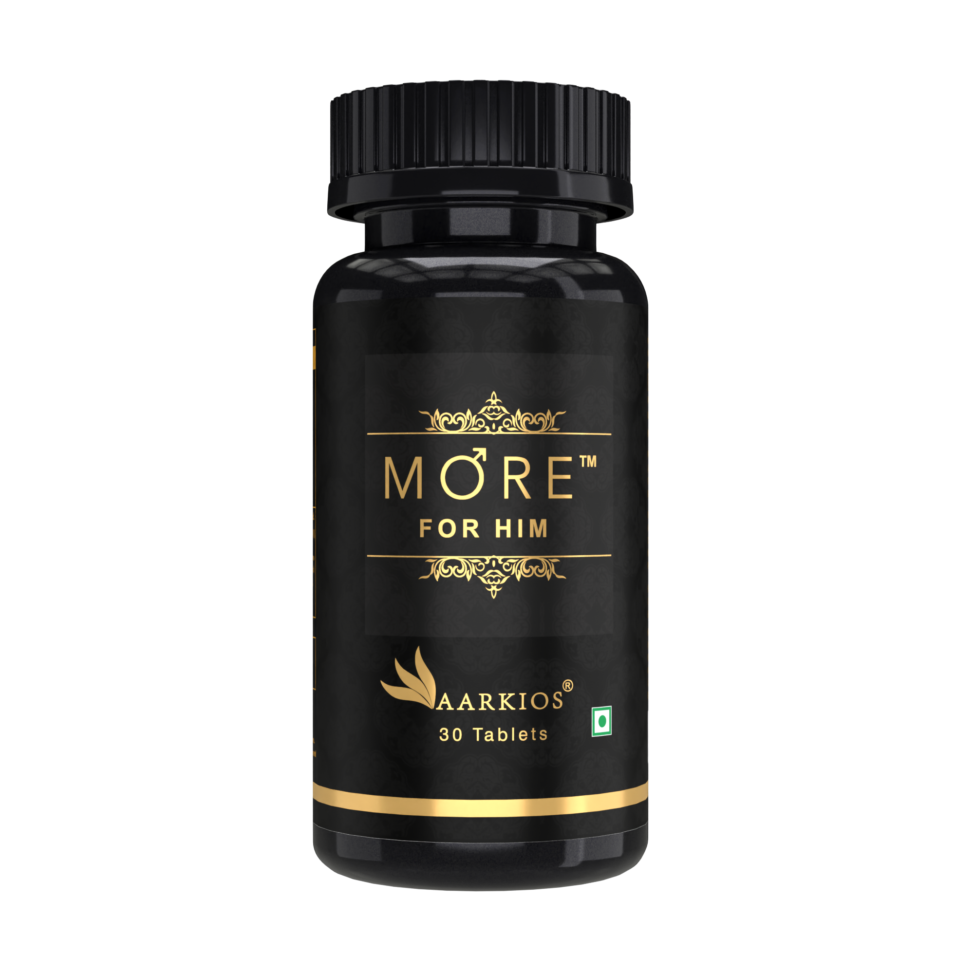 Aarkios More for Him Tablets - Men's Daily Multivitamin & Energy Support, 30 Count