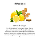 Utkrisht Khadi Lemon & Ginger Shampoo (200ml)