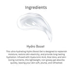 Khadi Hydro Boost Face Gel | Deep Hydration, Skin Plumping & Glow | Lightweight Non-Sticky Moisturizing Gel | For Men & Women - 50GM