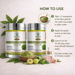 Bhudevam Naturals Khadi Neem Face Pack for Acne & Pimples Control- 100GM (Pack of 2)