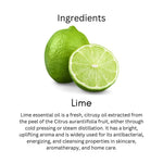 Khadi Lime Essential Oil | Pure & Natural Lime Oil for Face & Skin Care | Essential Oil for Oily & Acne-Prone Skin | Brightening & Refreshing Aromatherapy Oil | 15 ml