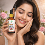 Bhudevam Naturals Khadi Rose Essential Oil for Skin & Hair Care – 100% Pure Natural Steam Distilled Rose Oil for Face, Acne, Aromatherapy, Diffuser - 15ml