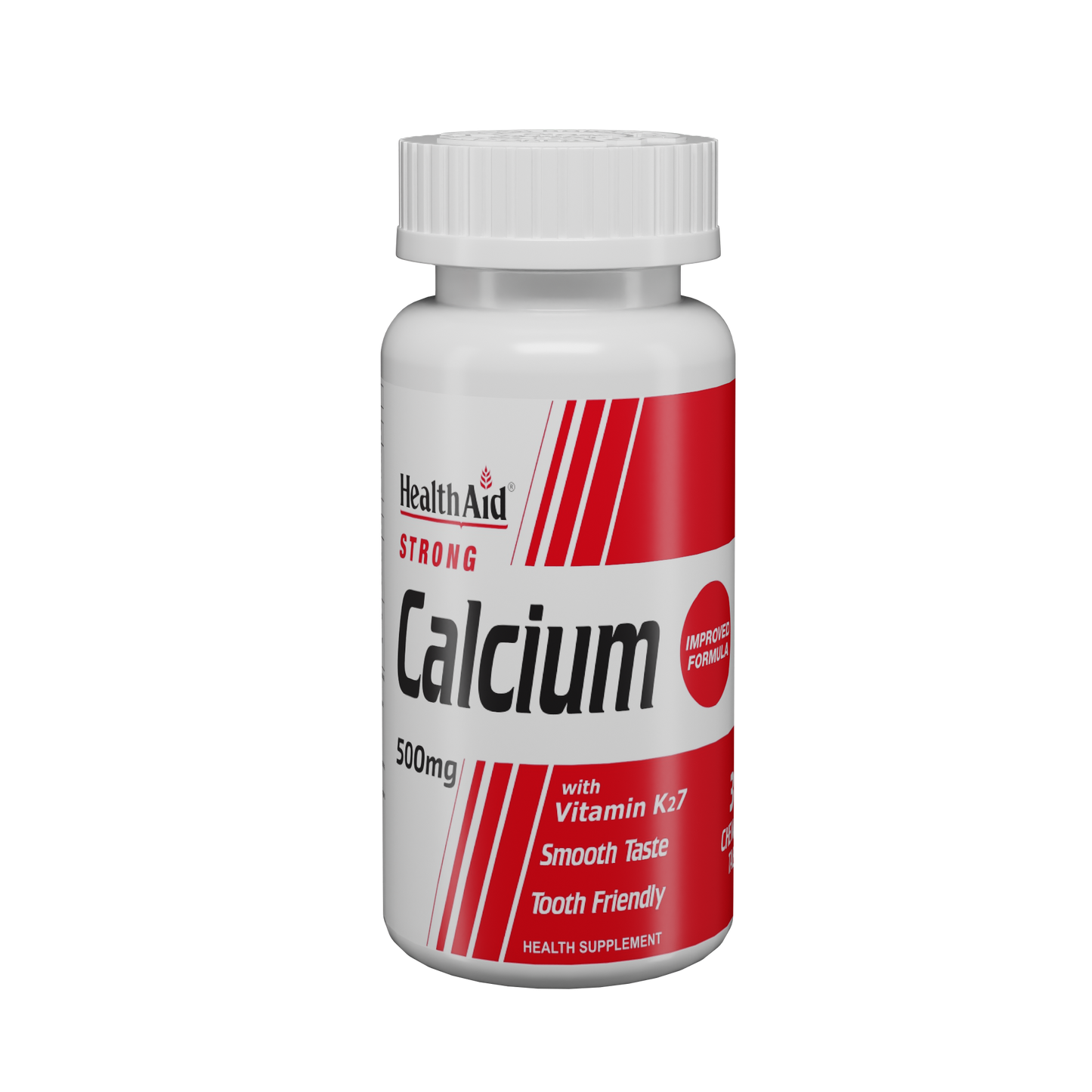 HealthAid Calcium 500 mg Chewable Tablet - 30 Chewable Tablet
