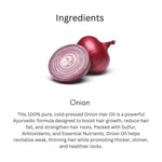Utkrisht Khadi Pure Onion Hair Oil | For Hair Fall Control, Hair Growth & Scalp Nourishment