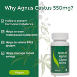 Healthaid Agnus Castus 550mg Tablet - 60 Tablets