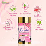 Vitaminnica Vita Natal Prenatal Capsules - Pregnancy Support for Mom & Baby, 60 Veg Count