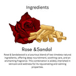 Utkrisht Khadi Rose & Sandalwood Soap (125g)