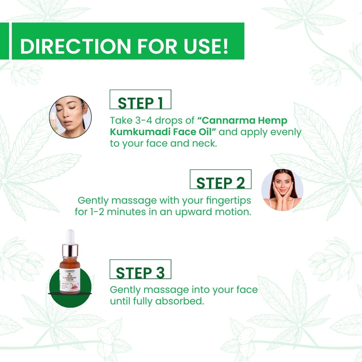 Cannarma Ultra Premium Hemp Kumkumadi Face Oil | Reduces Dark Spots, Pigmentation & Glowing Skin