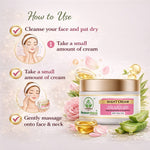 Bhudevam Naturals Khadi Luxury Night Cream for Face – Advanced Anti Aging Formula for Radiant & Youthful Skin- 50GM