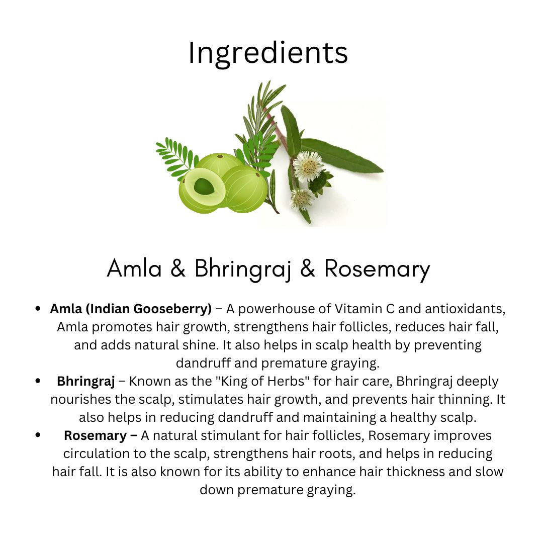 Khadi Amla & Bhringraj Shampoo (200ml)