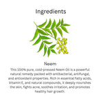Utkrisht Khadi Pure Neem Oil | For Hair & Skin | Anti-Dandruff, Hair Fall Control & Scalp Nourishment