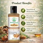 Bhudevam Naturals Khadi Satritha Hair Cleanser – Natural Care for Thick & Healthy Hair- 420ML (Pack of 2)