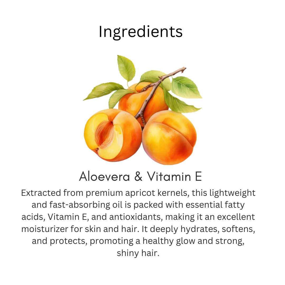 Utkrisht Khadi Apricot Oil for Hair & Skin (100ml)