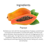 Khadi Papaya Face Scrub | Natural Exfoliating Scrub with Papaya Enzymes | Helps Remove Dead Skin, Dirt & Surface Impurities | De-Tan & Skin Brightening Care | Herbal Ayurvedic Face Scrub for Smooth & Glowing-Looking Skin | For All Skin Types | 100 gm