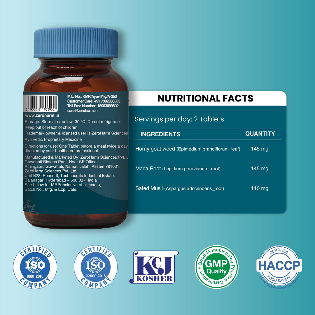 Zeroharm Back to Teens Tablet - 60 Tablets
