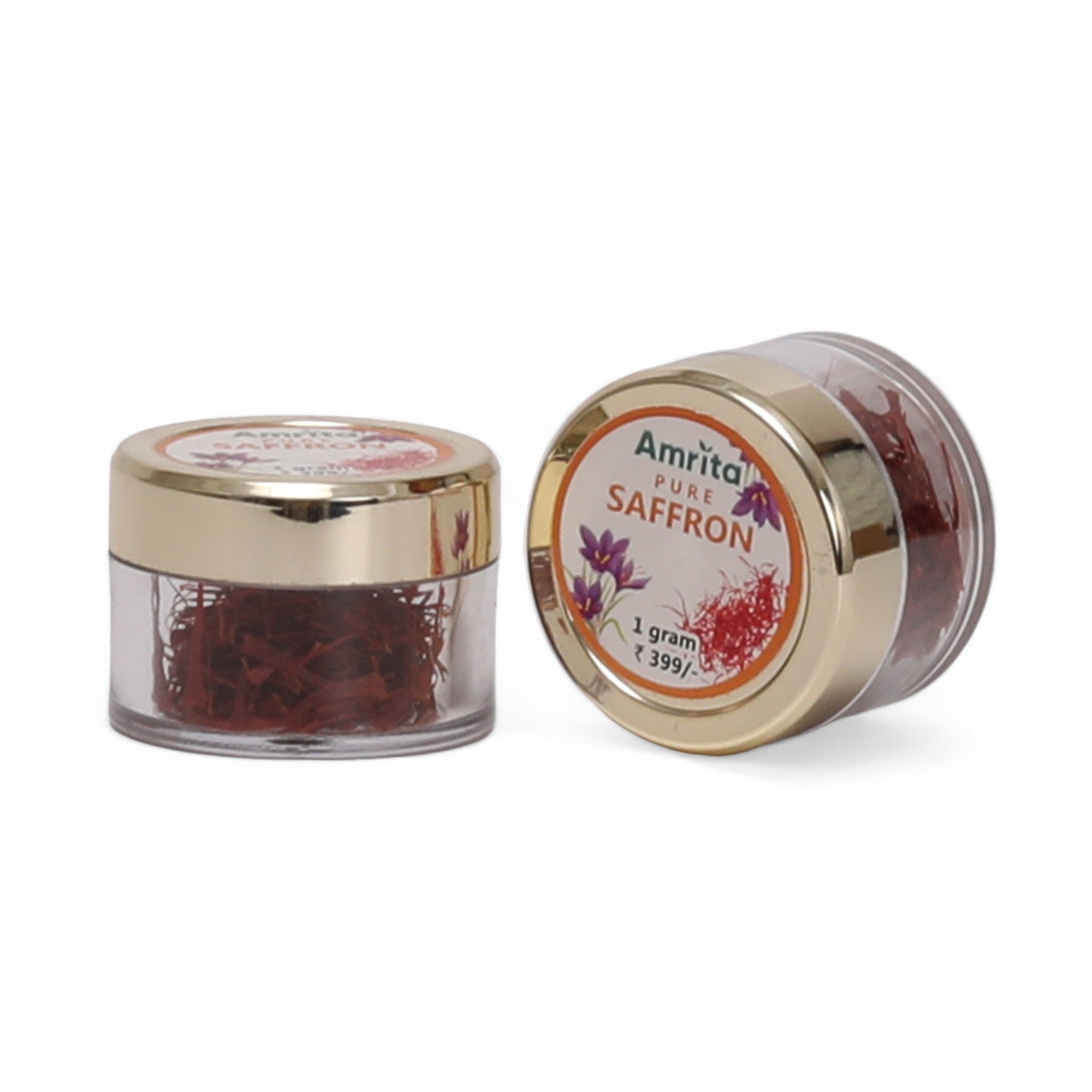 Amrita Pure Saffron – Premium Kashmiri Grade – 1g