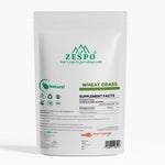 Zespo Wheatgrass Powder 60 g | 100% Pure Wheatgrass (Triticum aestivum) | Green Superfood for Digestion & Daily Nutrition | 40 Servings | Vegan