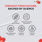 Zeroharm Holistic 98% Pure Berberine Tablets - 800mg Berberine Extract Per Day - Supports Healthy Blood Sugar, Cholestrol Levels for Men & Women - Nano Formulated 60 Tablets