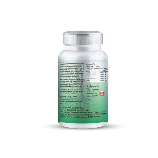Zenius Fit Up Capsules - Weight Loss Capsules for fat burner, Fat Loss, and Slimming - 60 Capsules