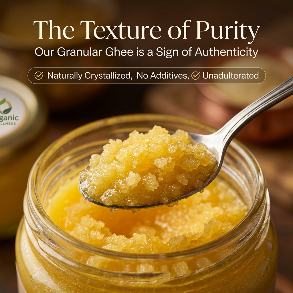 Organic Wellness Desi Bilona Cow Ghee - 400ml