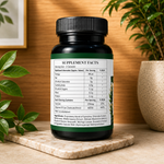 Tulasya Calcium + Vitamin D3 (60 Veg Capsules) | Bone Density, Joint Health & Muscle Support