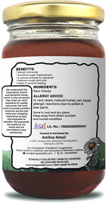 Arogyasiddhi Raw Honey | 100% Pure, Unfiltered & Organic Multi-Flora Honey | 500 g