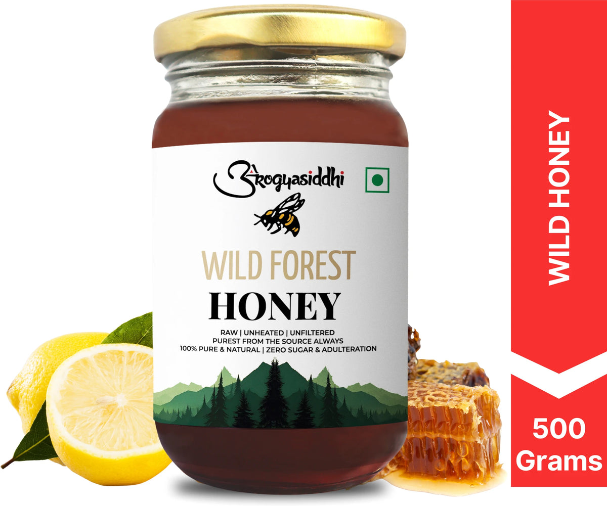 Arogyasiddhi Wild Forest Honey (500ml Each)