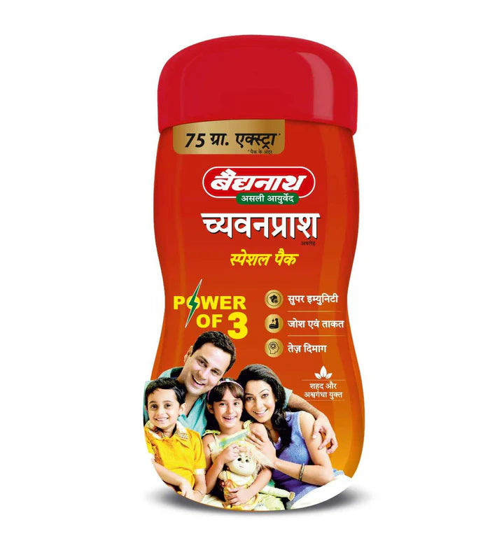 Baidyanath Chyawanprash Special Pack Immunity Booster | For Strength & Stamina - 1 KG+200 GM Extra