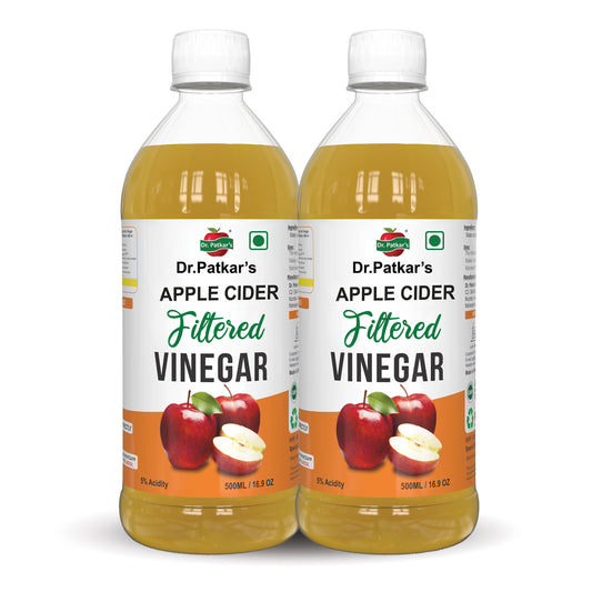 Dr. Patkar’s Apple cider Filtered Vinegar - 500ml
