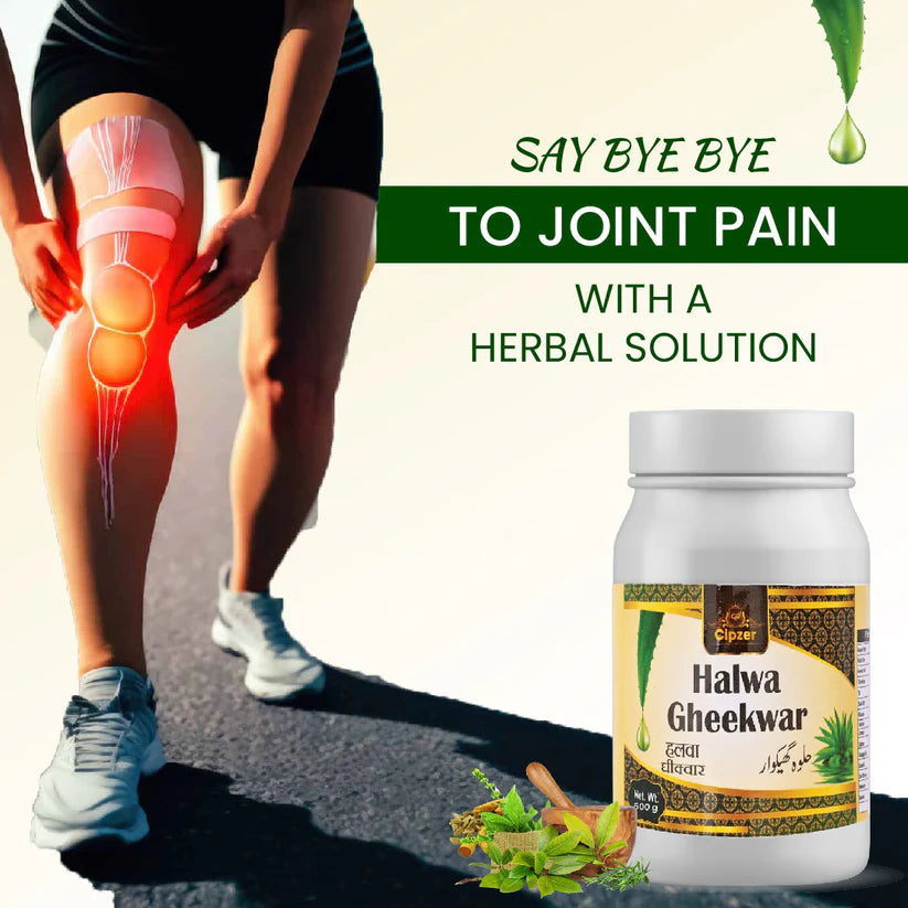 Cipzer Halwa Gheekwar - 500gm | Joint Health, Arthritis Relief, Digestive Support & Immunity
