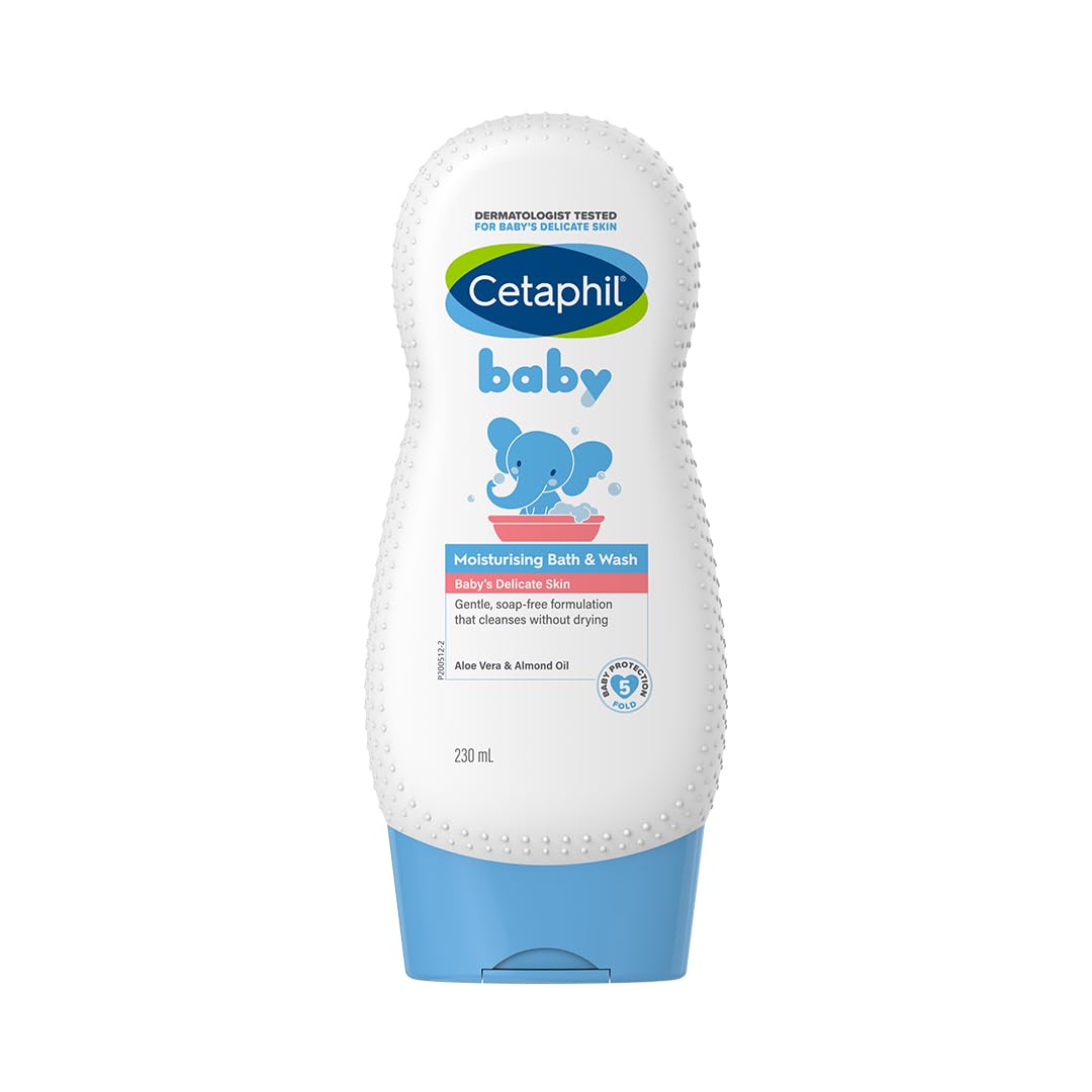 Cetaphil Baby Moisturising Bath & Wash with Aloe Vera & Almond Oil