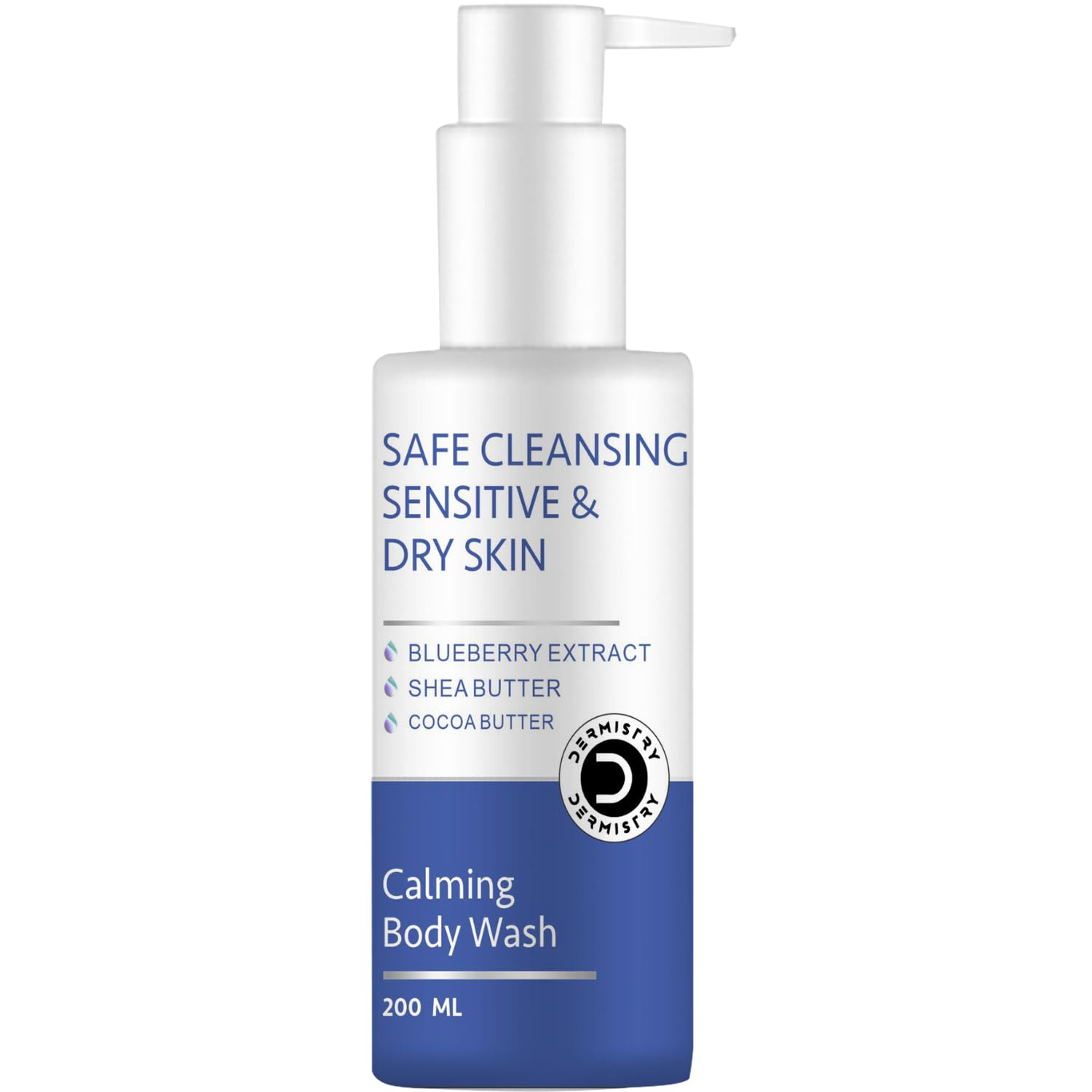 Dermistry Sensitive & Dry Skin Gentle Cleanser Calming Body Wash