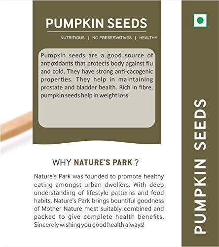 Nature's Park Roasted Pumpkin Seeds Pet Jar - 140gm