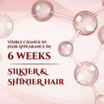 Vasl Silk n Shine Shampoo 500ml - Gloss Boosting Smoothing Hair Wash