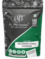 DR. JPG Organic Natural Kachnar Chaal Powder (200g) | Pure Bauhinia Variegata Bark Powder