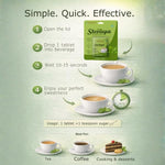 Pure Nutrition Stevia 60 Tablets | Natural Zero-Calorie Sweetener | Sugar Alternative