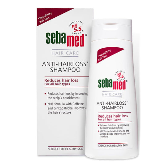 Sebamed Anti-Hairloss Shampoo with Caffeine & Ginko Biloba for Hair Care | For All Hair Types - 200ml